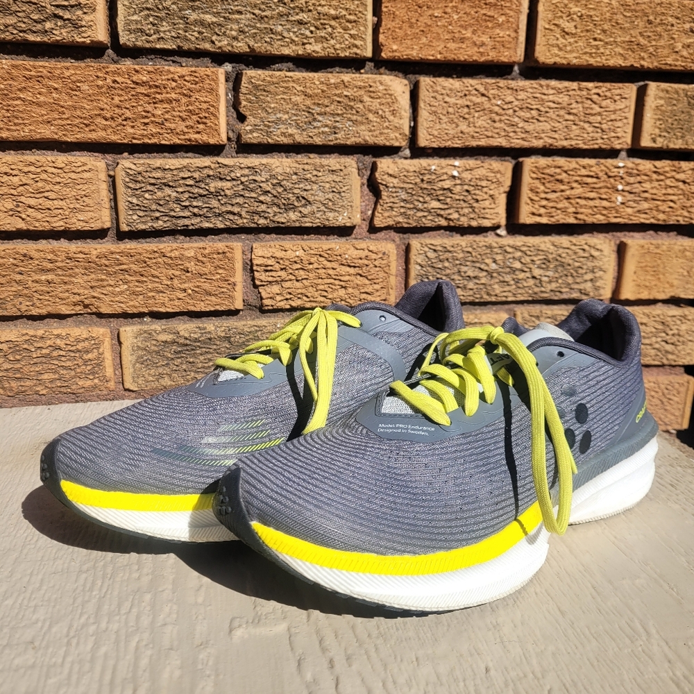 Craft Pro Endurance Running Shoes Mens Sz 11 Athletic Sneakers Trainers Gray